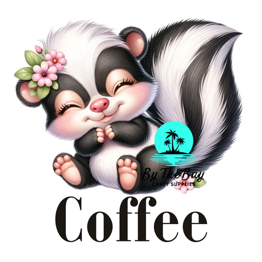 Skunk Tea/Coffee/Sugar jar decal