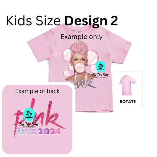 P Sing Design 2 (Kids) - Completed T-Shirts