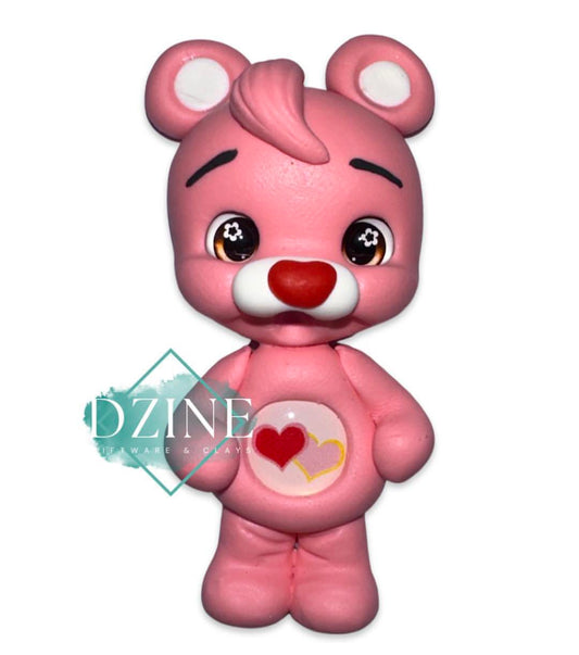 Pink Heart Bear