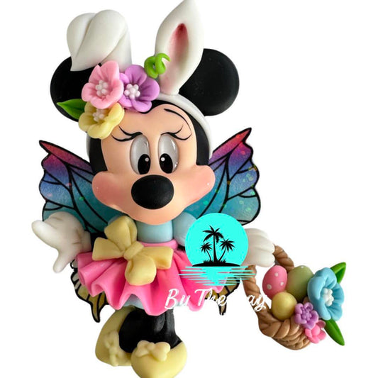Miss mouse fairy - basket Easter