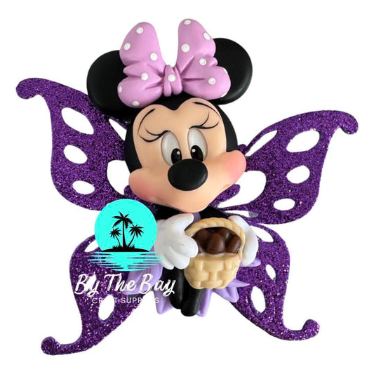 Fairy mouse purple Easter