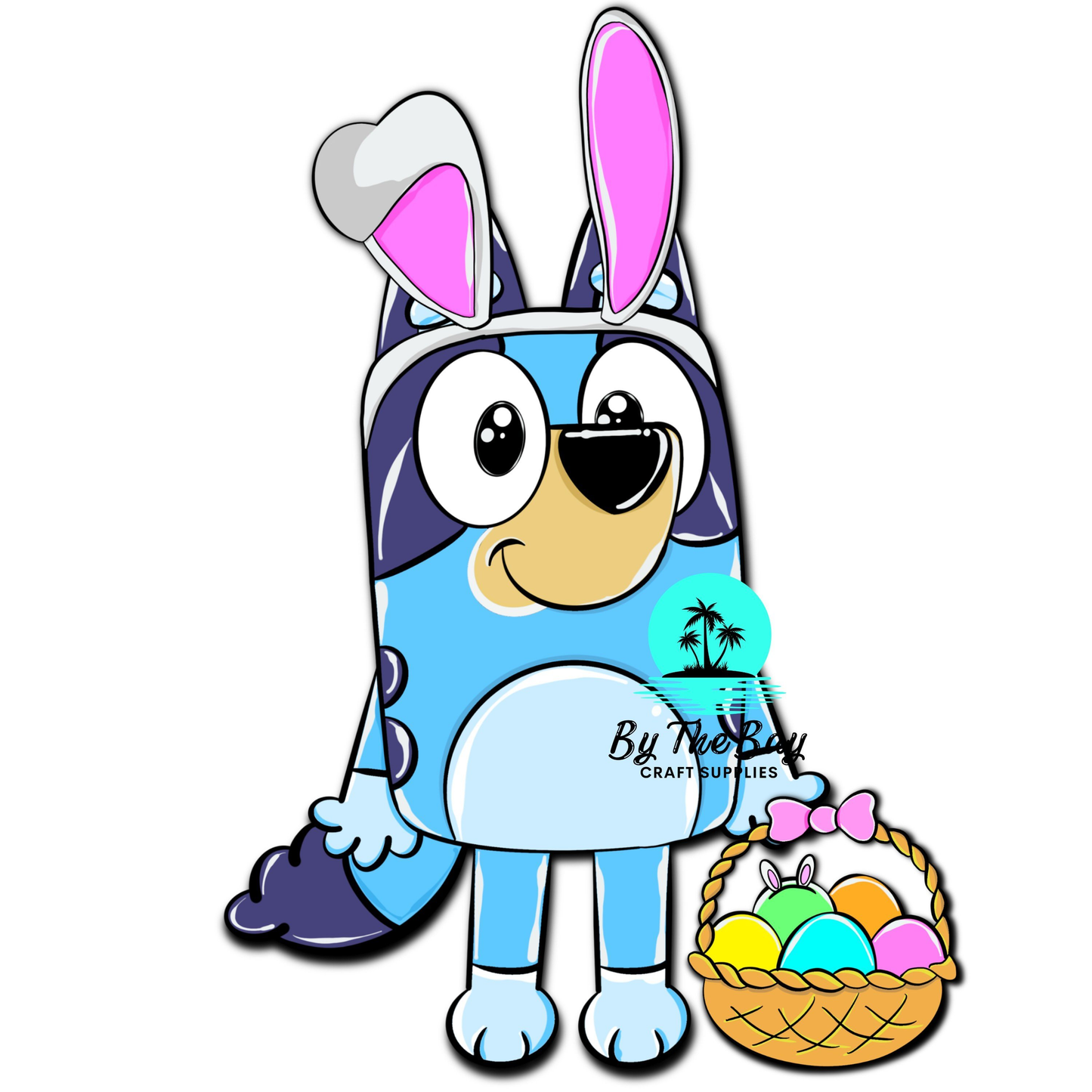 Easter Friendly Dog DTF
