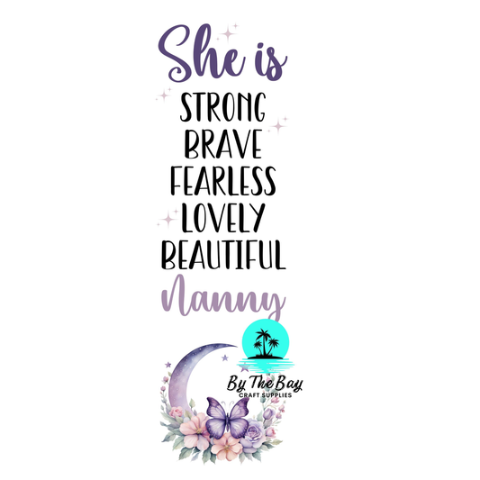 She is... Bookmark Decal (Variety)