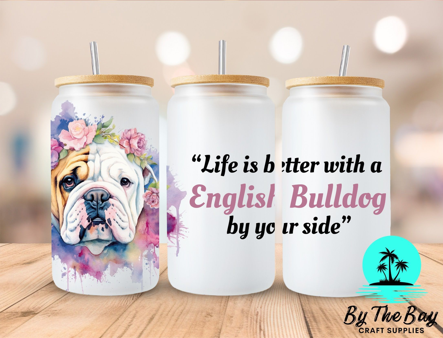 English Bulldog by your side