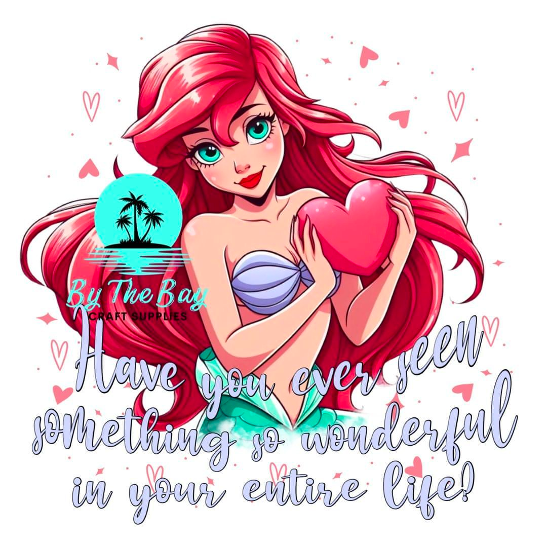 Mermaid Valentines UVDTF