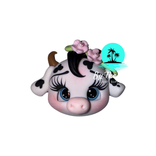 Cow face (2cm)