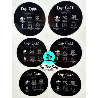 Cup Care Labels