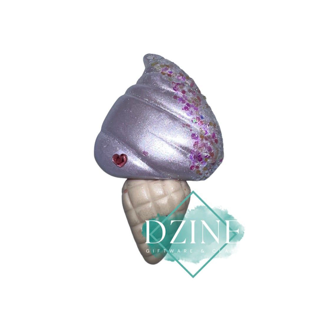 Ice cream purple pearl (5cm)