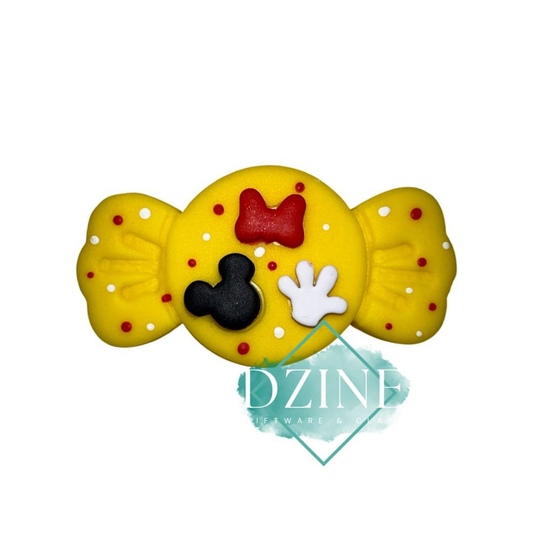 Mouse lolly yellow (5cm)