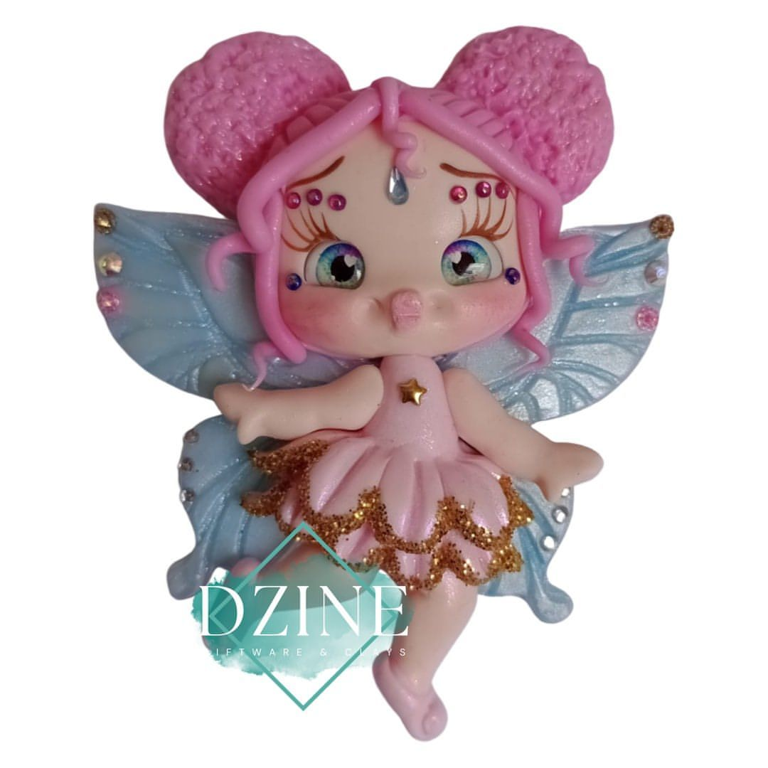 Pink haired fairy Pre Order
