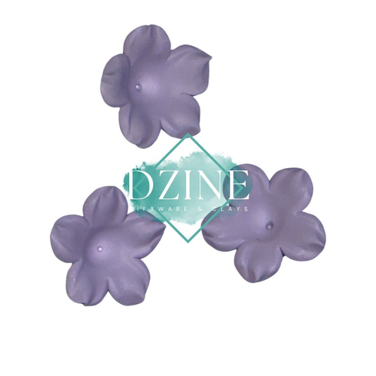 Small Light Purple Flower 3pk (2cm)