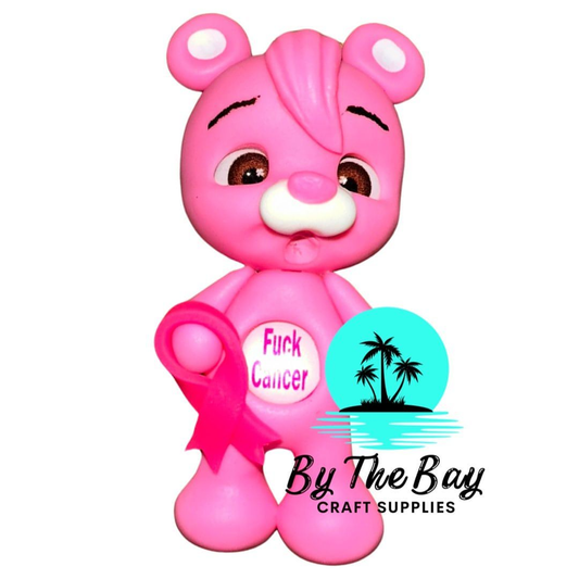 F**k Cancer Pink Bear