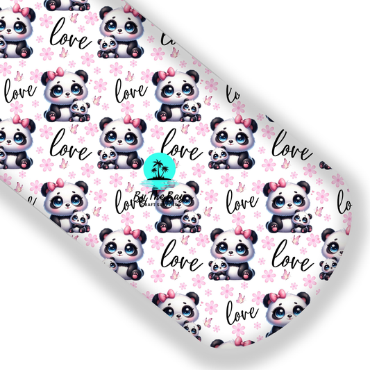 Love Panda - Mama and mini Faux Leatherette
