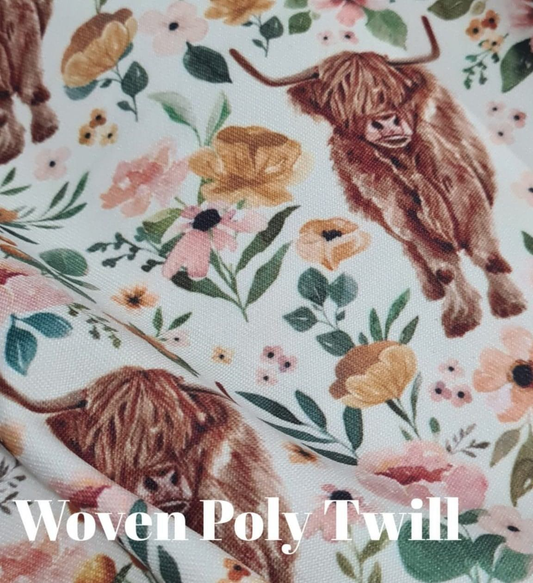 Woven Polyester Twill