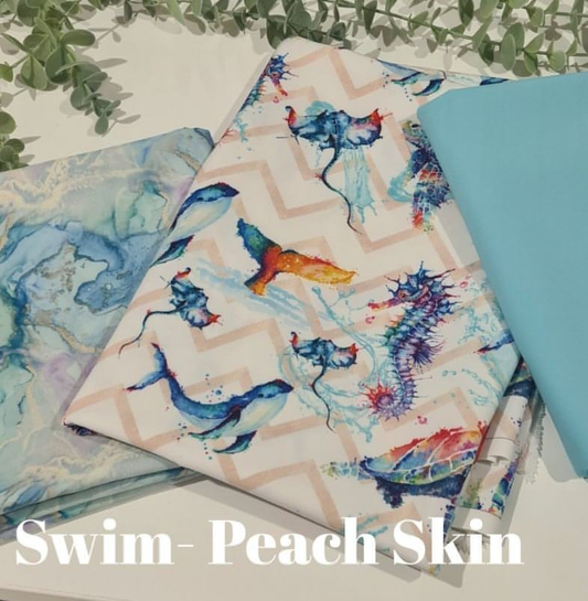 Swim - peach skin
