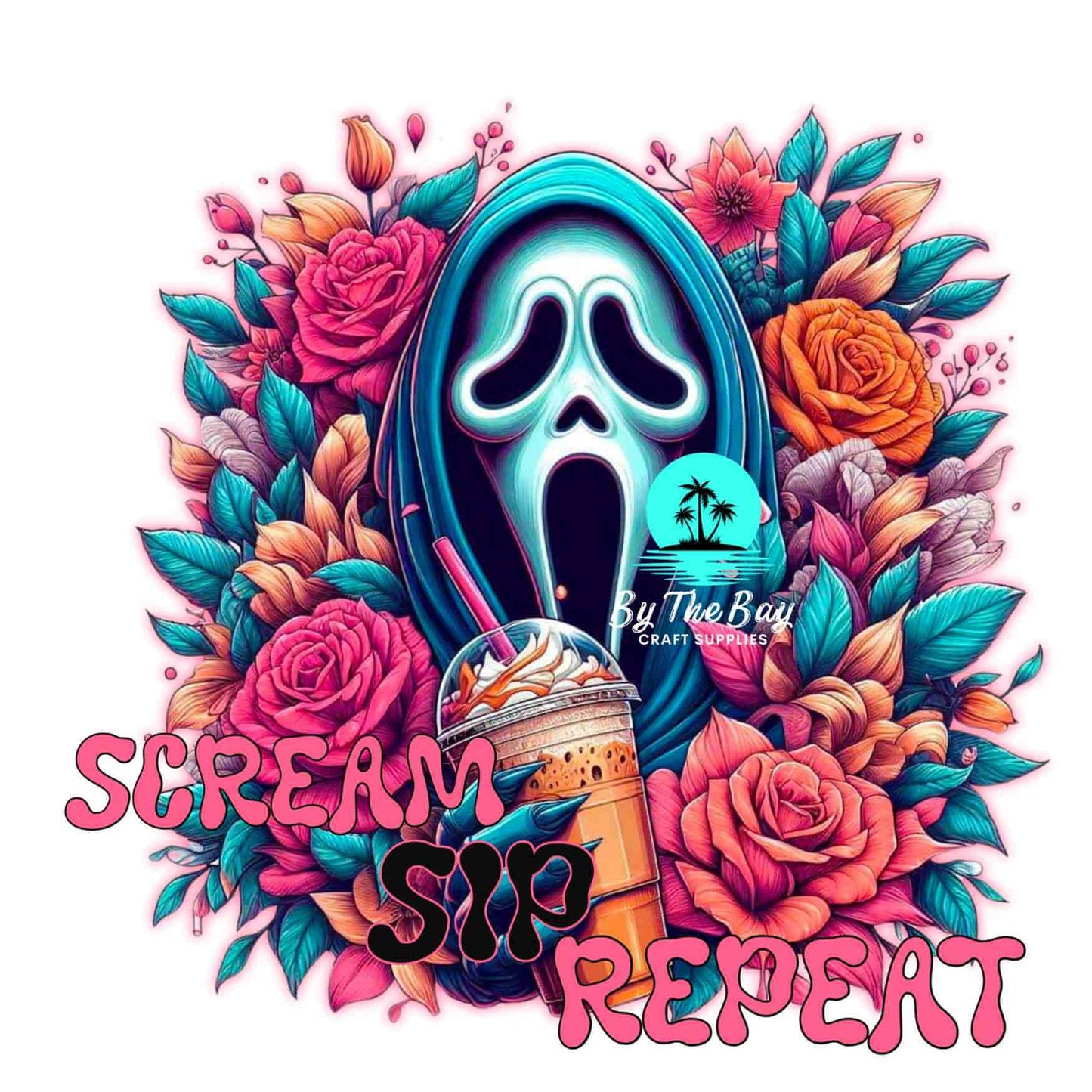 Scream sip repeat DTF