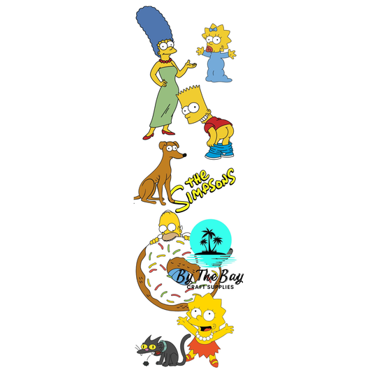 Tv Family Bookmark Decal