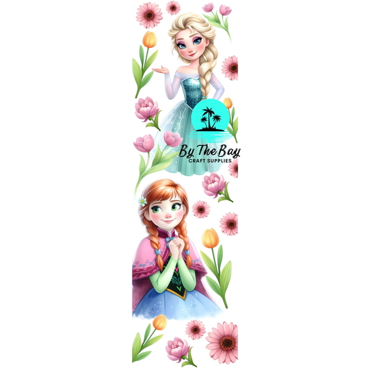 Snow Sister 2 Bookmark Decal