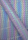 Basket Weave Metallic Purple - Basket, Faux, Faux Leather, Leather, leatherette, pattern, weave - Bare Butler Faux Leather Supplies 