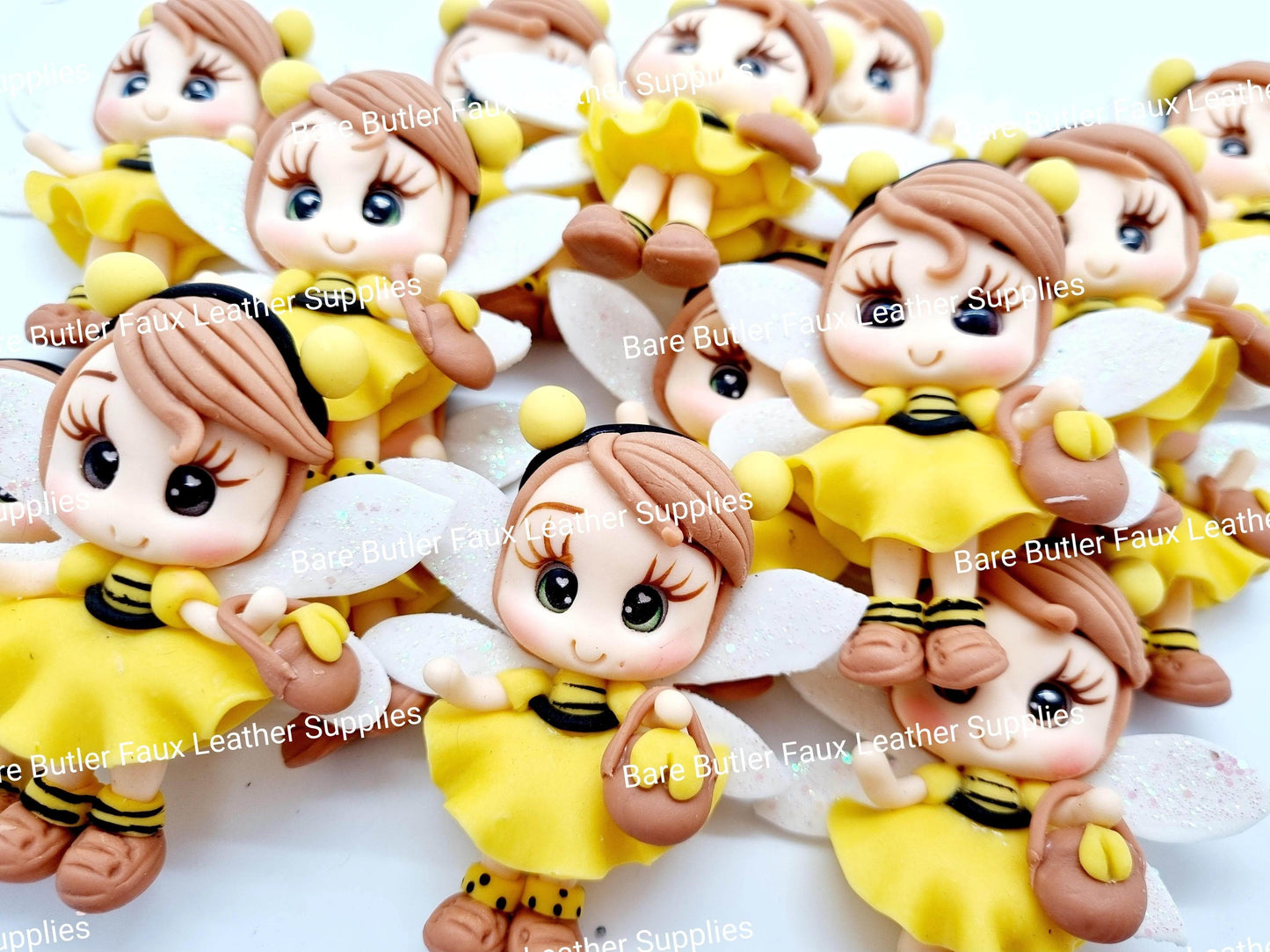 Bee Girl - Clay, Clays - Bare Butler Faux Leather Supplies 