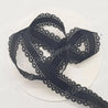 Clearance - Lace Grosgrain Ribbon - Accessorie, Accessories, Bow, clear, clearance, grossgrain, lace, ribbon - Bare Butler Faux Leather Supplies 