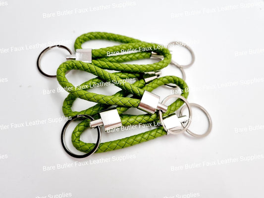 Faux Leather Wrist Strap - Lime -  - Bare Butler Faux Leather Supplies 
