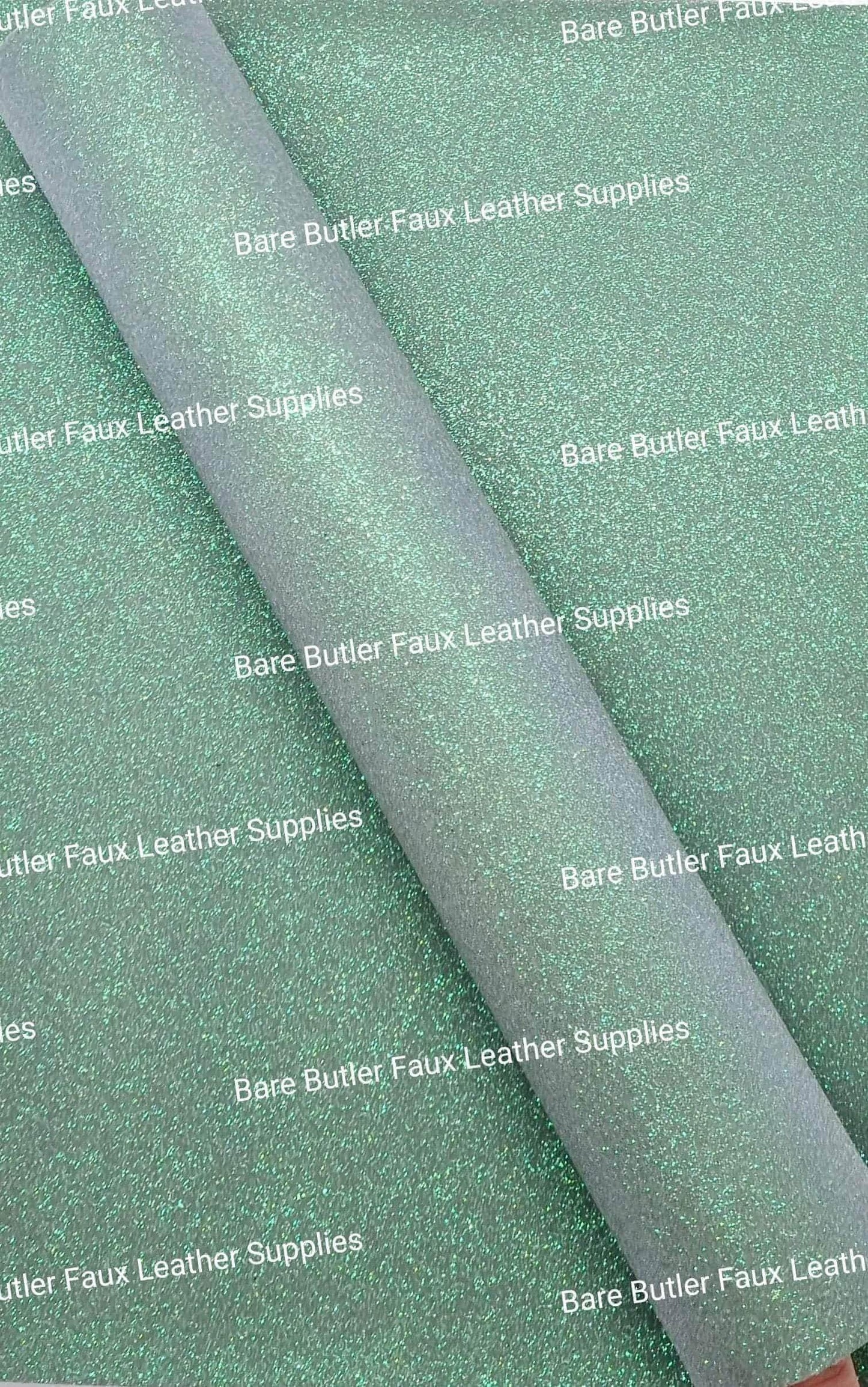 Glitter - Olive - Berry, Faux, Faux Leather, Fine, Glitter, Leather, leatherette, Super - Bare Butler Faux Leather Supplies 