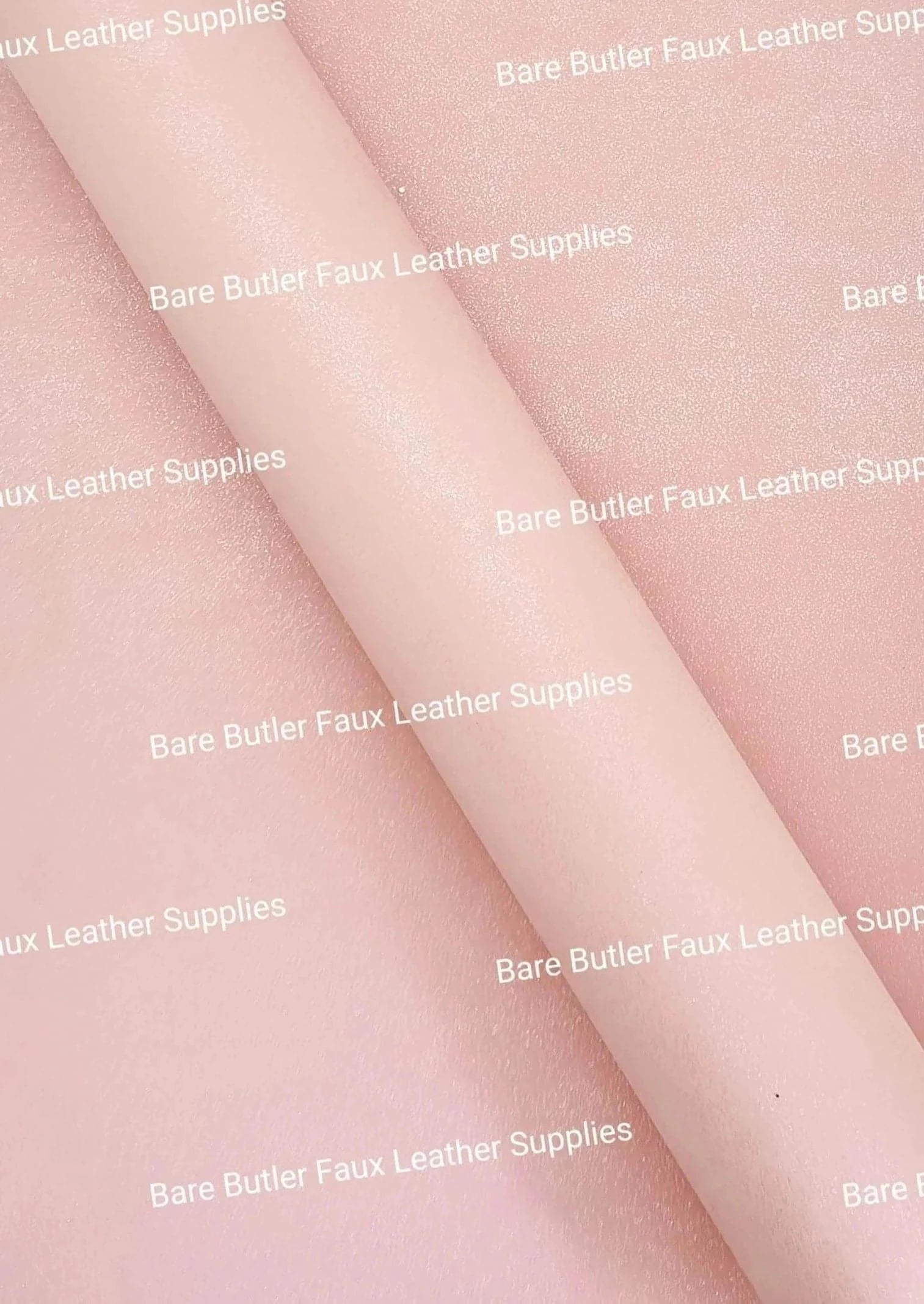 Glitter Suede - Peach - Faux, Faux Leather, Glitter, Peach, Suede - Bare Butler Faux Leather Supplies 
