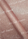 Glitter - Sugar Rose - Faux, Faux Leather, Glitter, Leather, leatherette, Rose, Suger Rose - Bare Butler Faux Leather Supplies 
