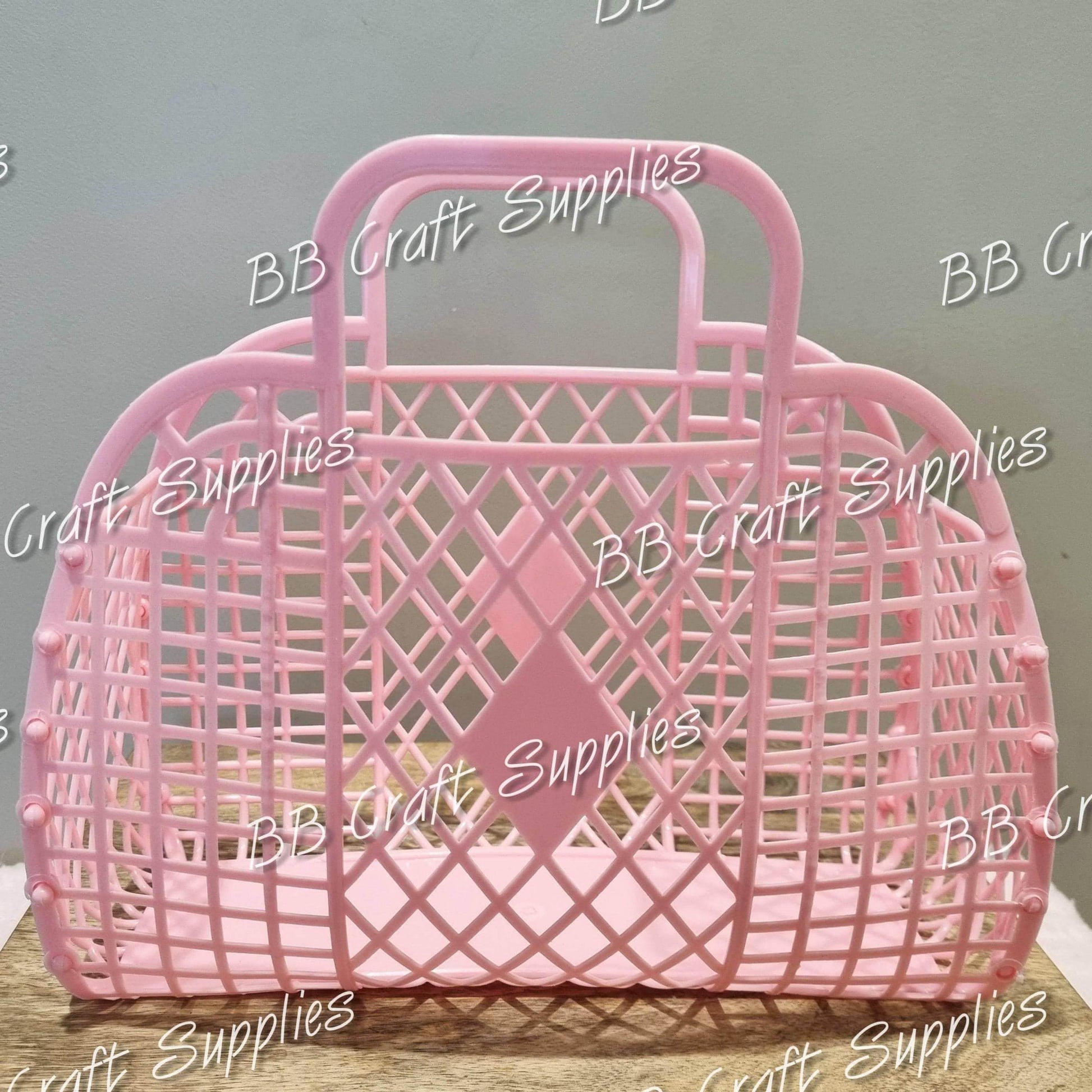 Jelly Bag Pink - Bag, Pink - Bare Butler Faux Leather Supplies 