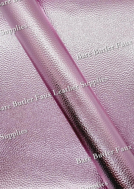 Metallic Pink - Faux, Faux Leather, Leather, leatherette, metalic, metallic, metallic's - Bare Butler Faux Leather Supplies 