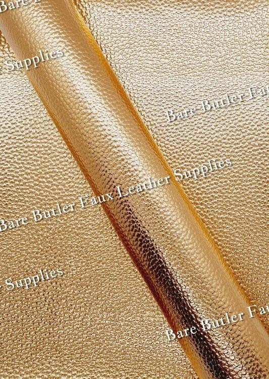 Metallic Rose Gold - Faux, Faux Leather, Leather, leatherette, metalic, metallic, metallic's - Bare Butler Faux Leather Supplies 