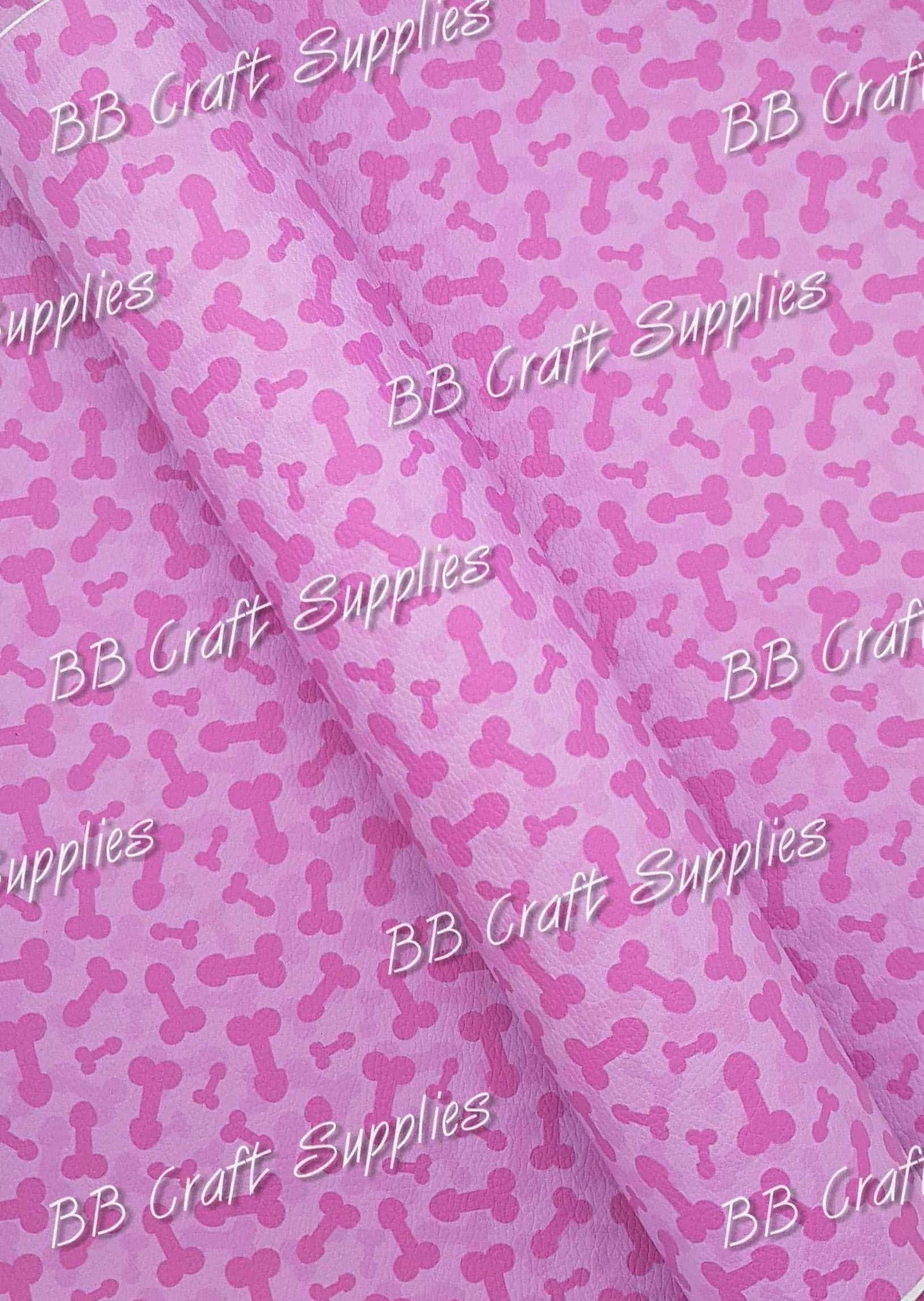 Pink Pecker Litchi - adults, candy, Faux, Faux Leather, gnomes, hearts, Leather, leatherette, Litchi, Litchi - Ordinary Love, love, Penis, pink pecker, valentines - Bare Butler Faux Leather Supplies 