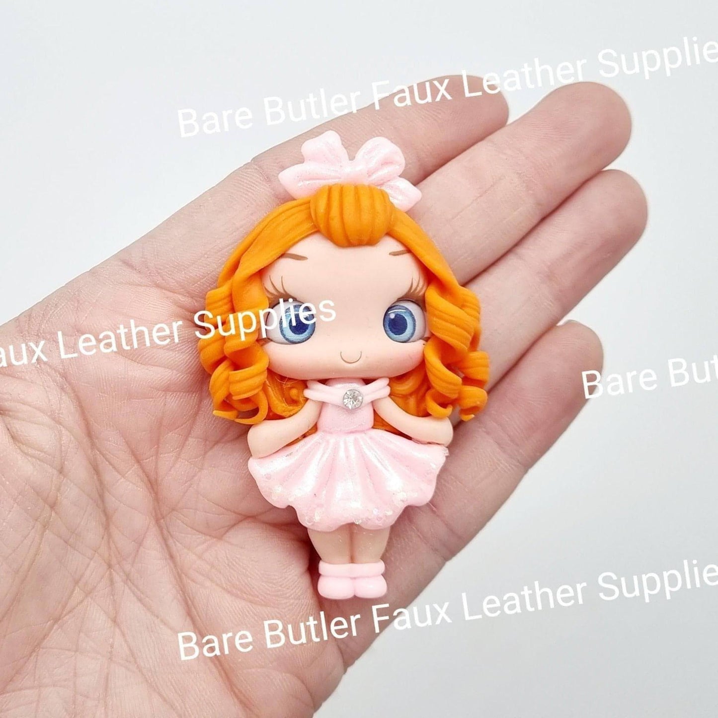 Princess Aurora - Clay, Clays, Girl, Giselle, Princess - Bare Butler Faux Leather Supplies 