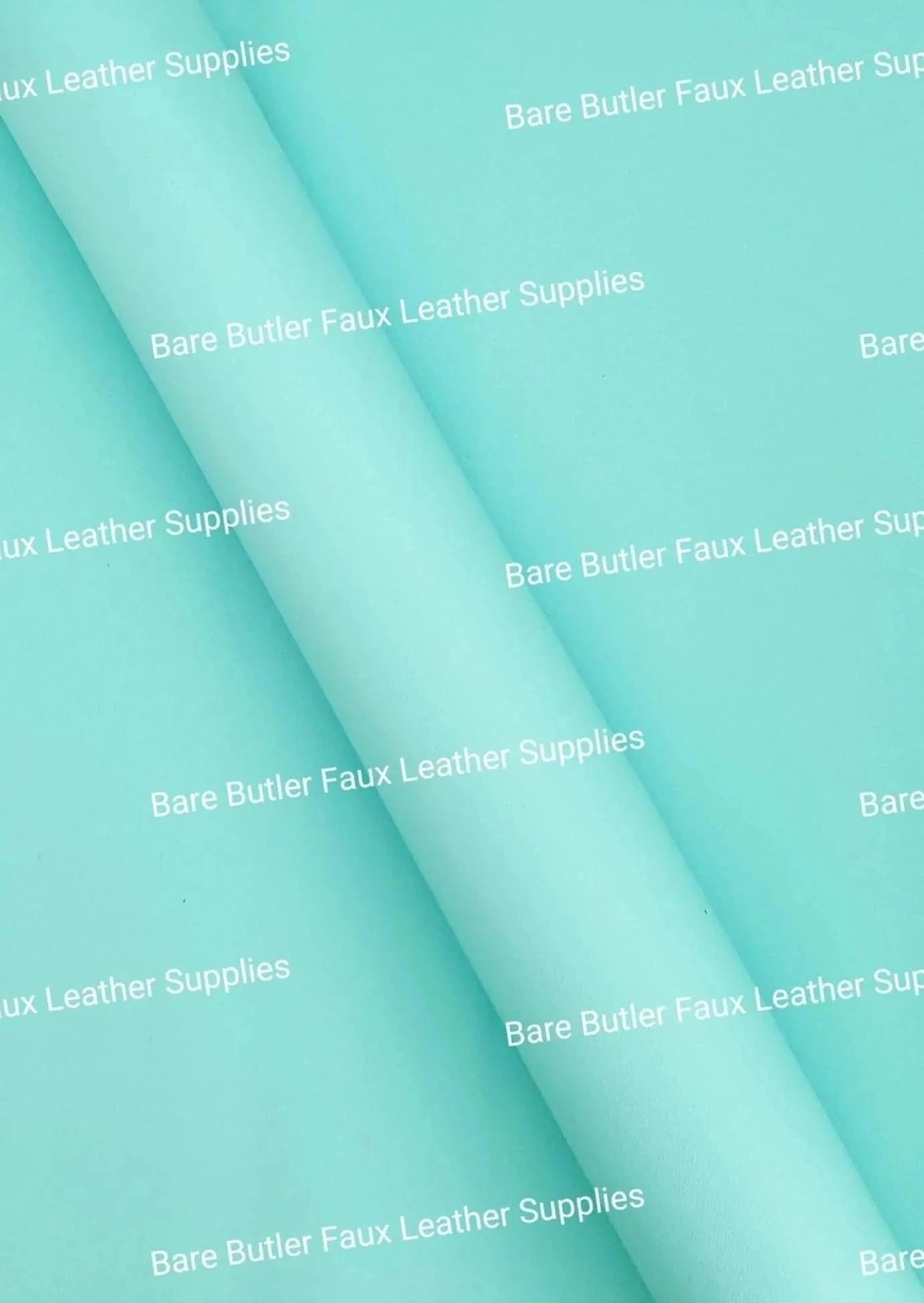 Roll - Pastels Blue - butter, Faux, Faux Leather, pastel, pastels, Roll, soft - Bare Butler Faux Leather Supplies 
