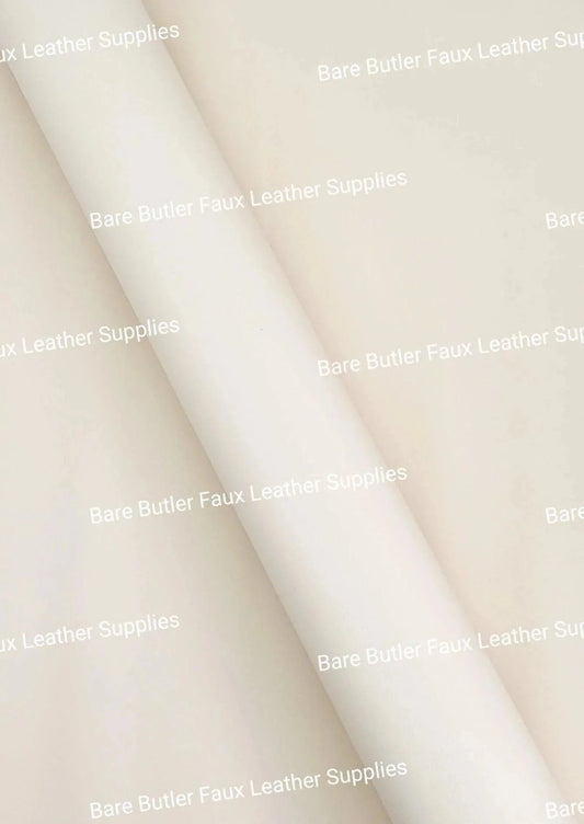 Roll - Pastels Cream - butter, Faux, Faux Leather, pastel, pastels, Roll, soft - Bare Butler Faux Leather Supplies 