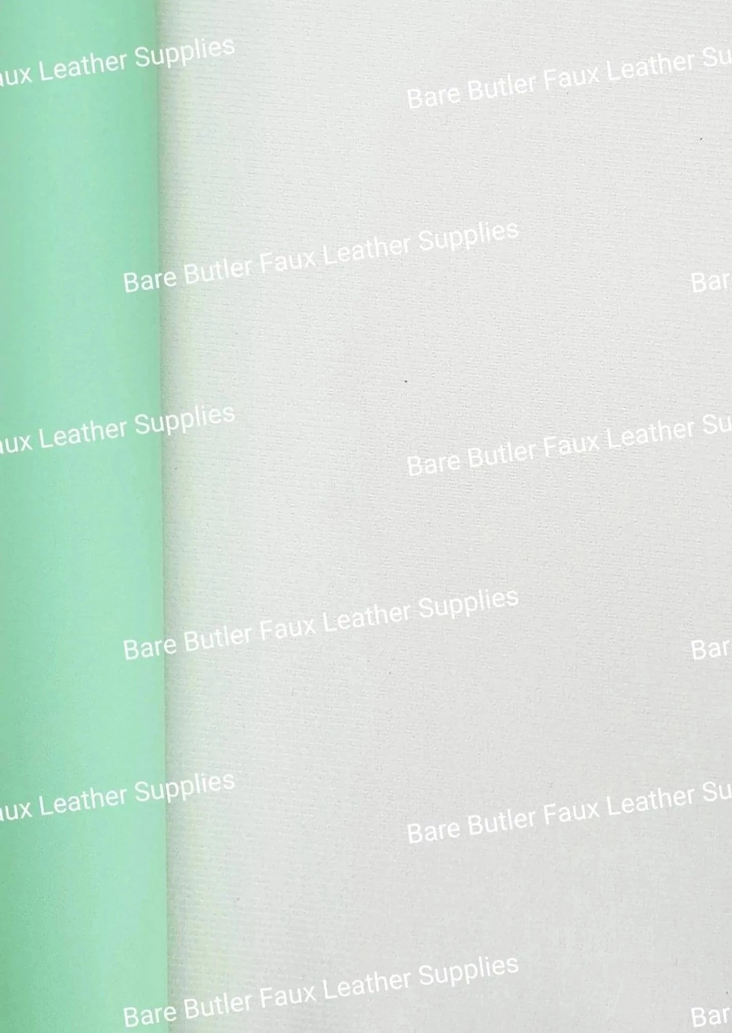 Roll - Pastels Seafoam - butter, Faux, Faux Leather, pastel, pastels, Roll, soft - Bare Butler Faux Leather Supplies 