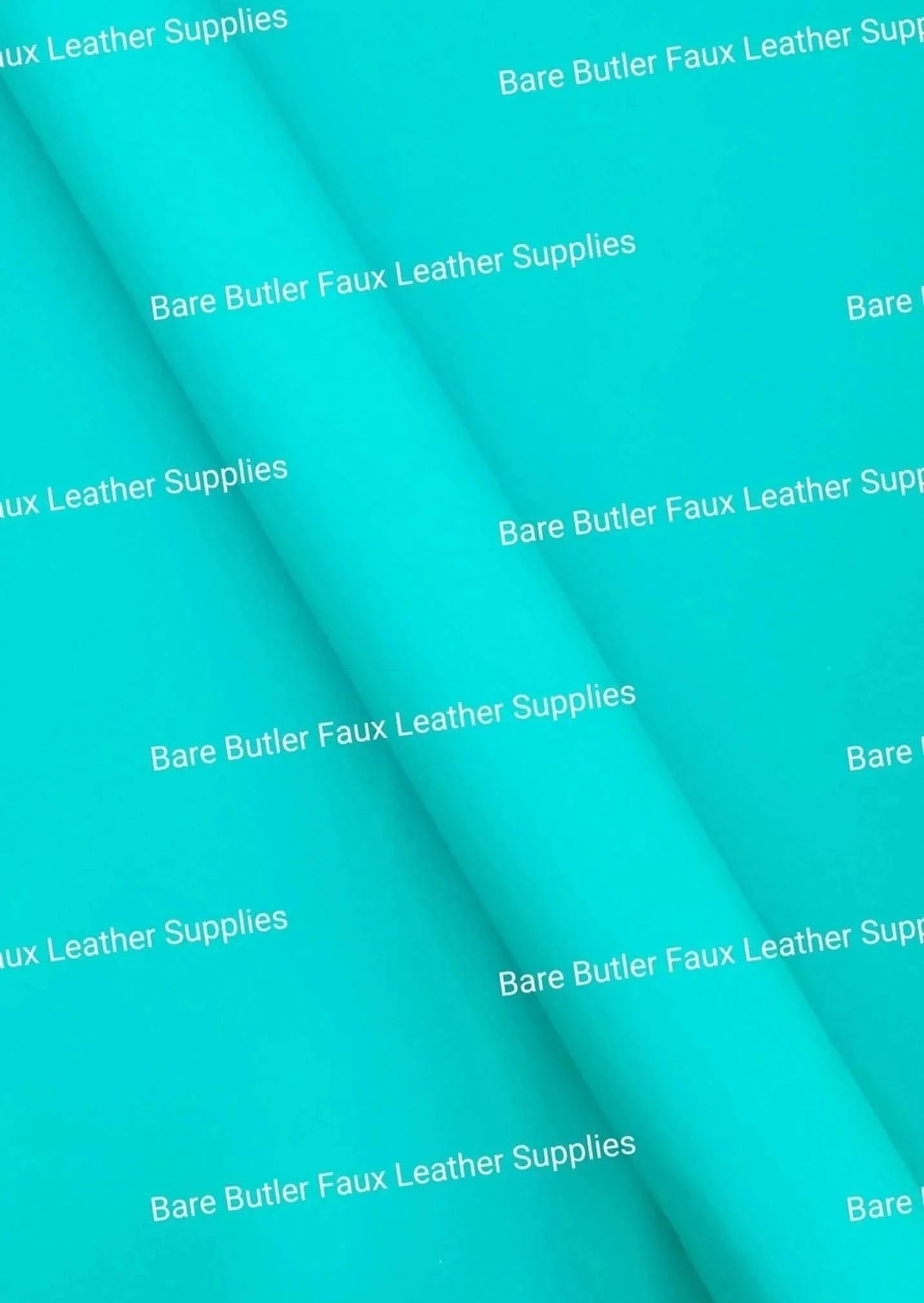 Roll - Pastels Turquoise - butter, Faux, Faux Leather, pastel, pastels, Roll, soft - Bare Butler Faux Leather Supplies 