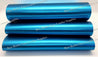 Smooth Matt Metallic Blue - blue, Colour, Faux, Faux Leather, Leather, leatherette, Litchi, metal, metallic, Solid - Bare Butler Faux Leather Supplies 
