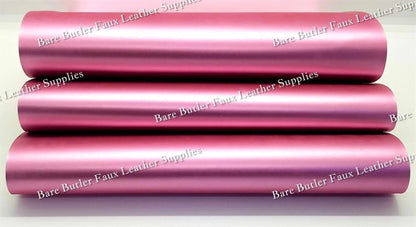 Smooth Matt Metallic Lilac - Colour, Faux, Faux Leather, Leather, leatherette, lilac, Litchi, metal, metallic, pink, purple, Solid - Bare Butler Faux Leather Supplies 