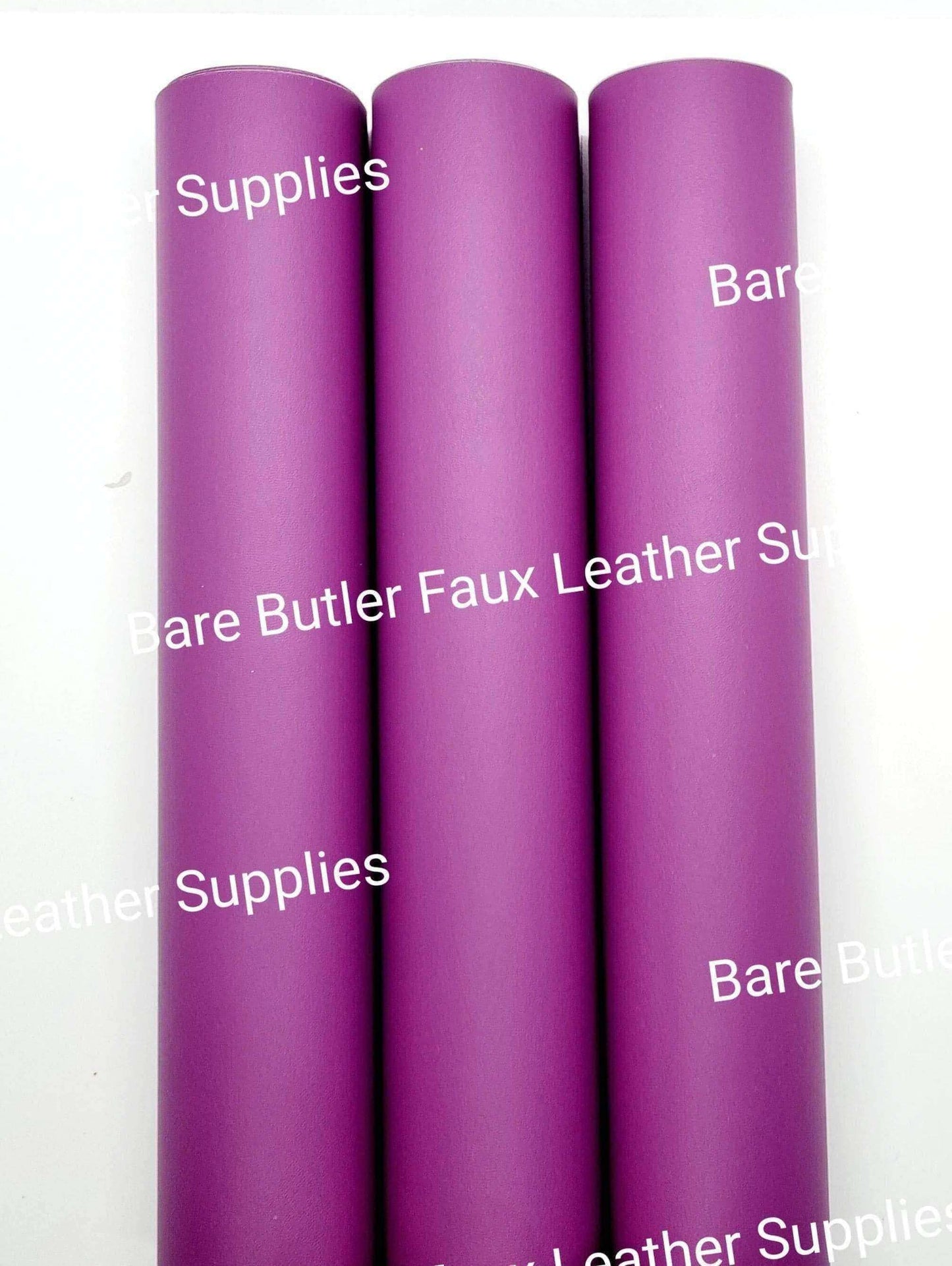 Solid Colour Litchi Roll - Purple - Colour, Faux, Faux Leather, Leather, leatherette, Litchi, Purple, Solid - Bare Butler Faux Leather Supplies 