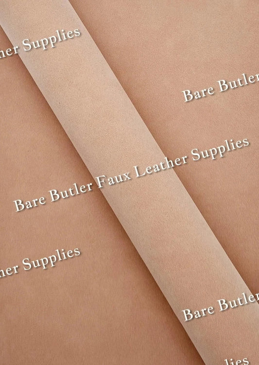 Suede -  Pink - Faux, Faux Leather, Suede - Bare Butler Faux Leather Supplies 