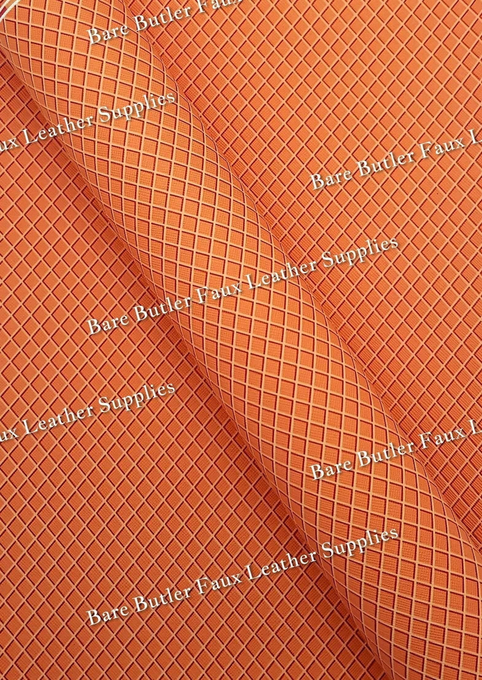 Waffle Cone Faux Leather - Cone, Faux, Faux Leather, Ice cream, Leather, waffle - Bare Butler Faux Leather Supplies 