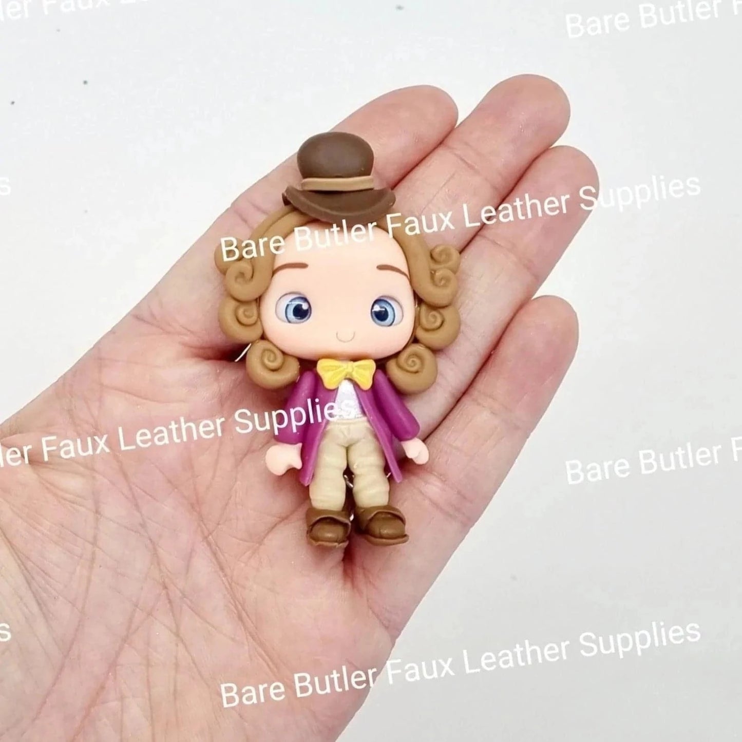 Wonka - Clay, Clays, willy - Bare Butler Faux Leather Supplies 